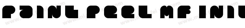 Paint Peel MF Initi字体转换